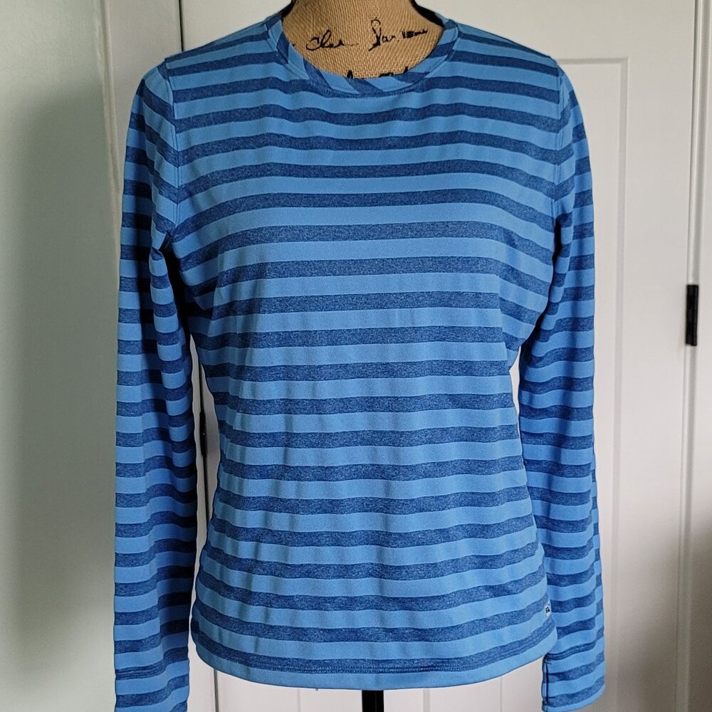 Vineyard Vines Blue Striped Shirt Medium